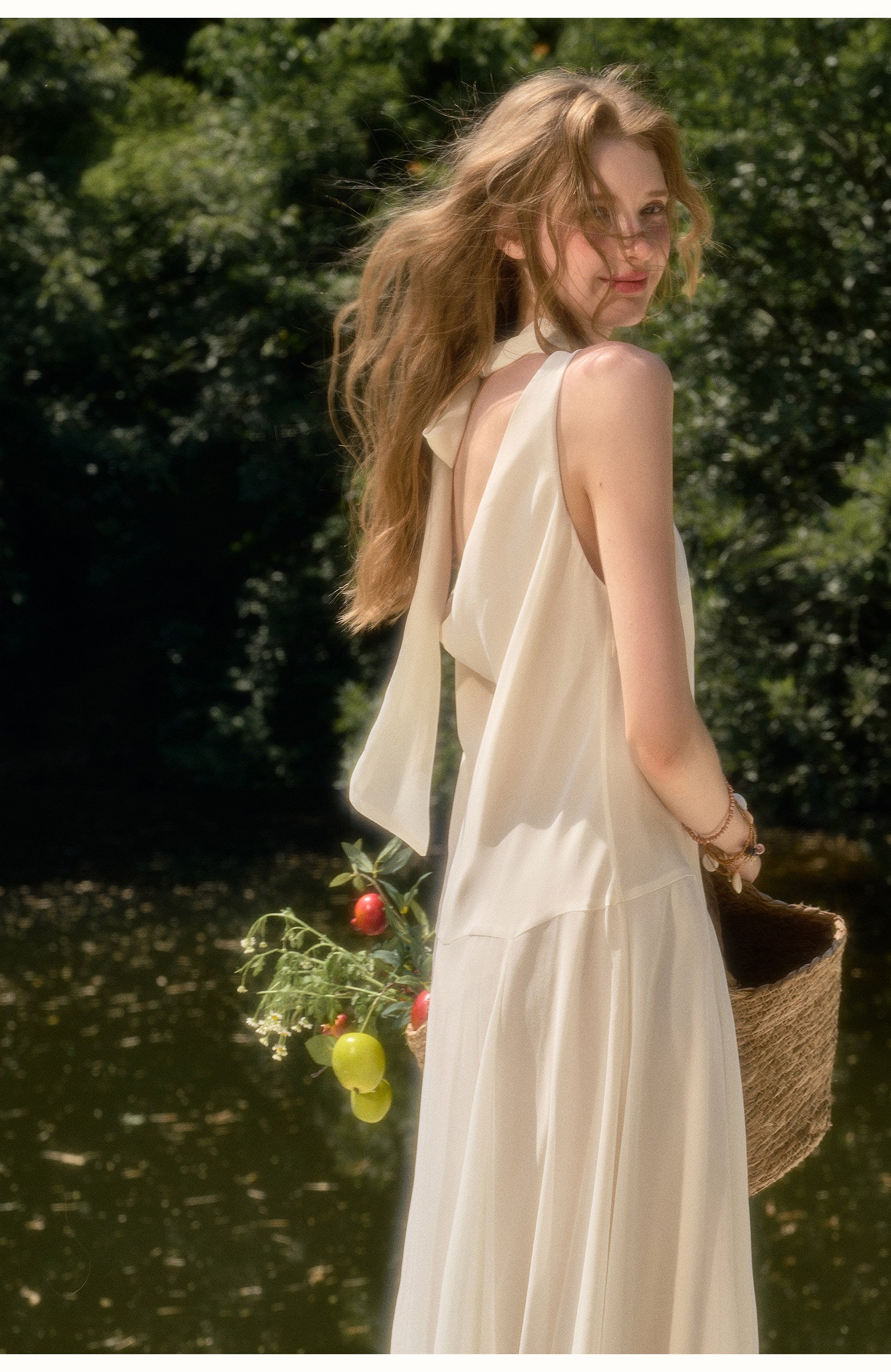 Bow Detail Sleeveless Dress
