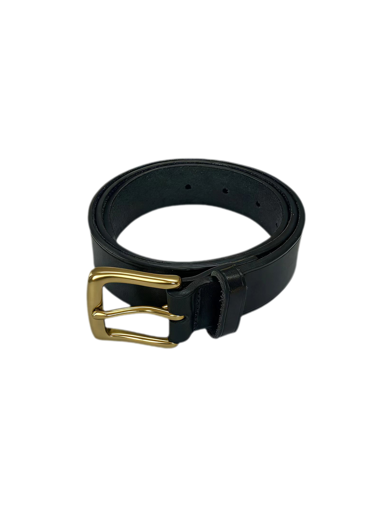 Italian Leather Metal Buckle Belt