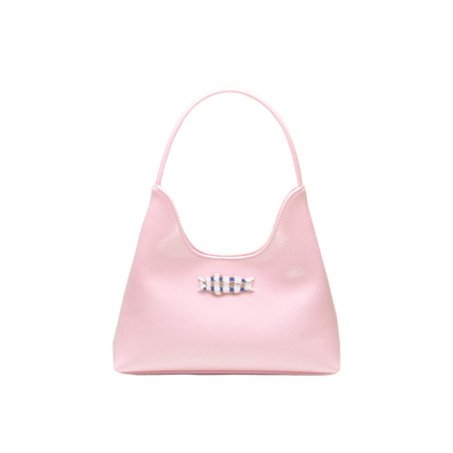 Textured Hobo Candy Applique Bag