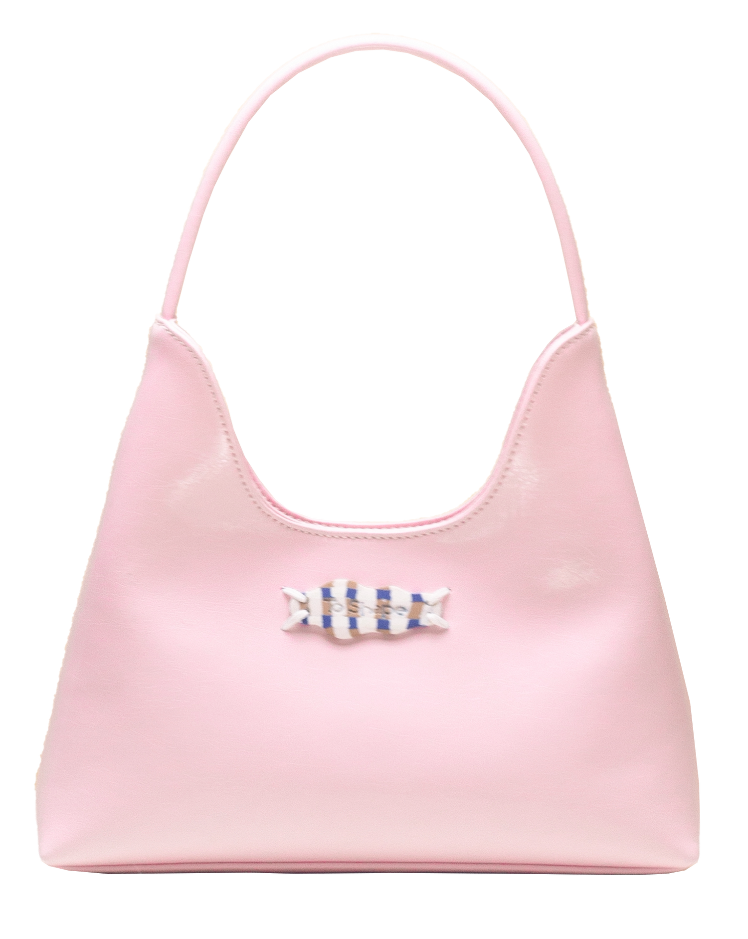 Textured Hobo Candy Applique Bag