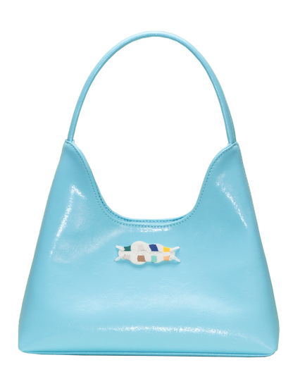 Textured Hobo Candy Applique Bag