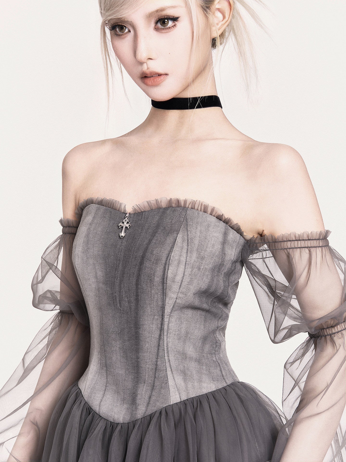Tie-Dye Corset Tutu Dress