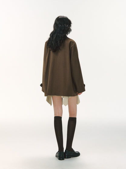 Lyocell Utility Oversized Jacket