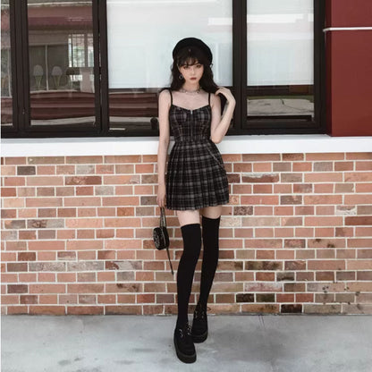 Stretch Velvet Thigh-High Socks