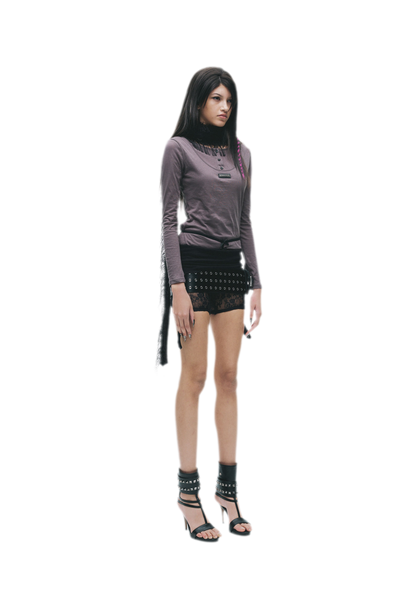 Custom Plaque Fitted Long-Sleeve T-Shirt