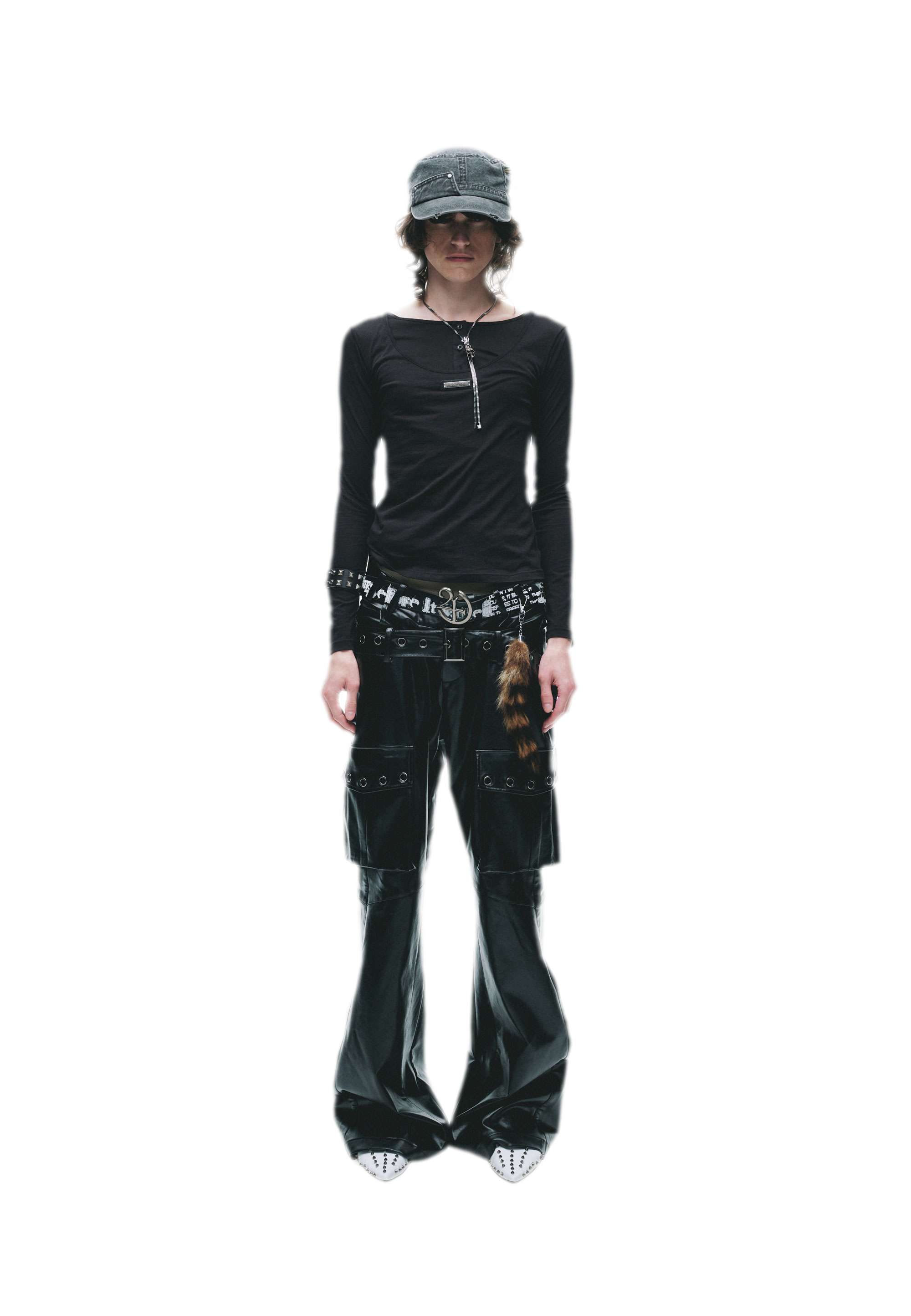 Custom Plaque Fitted Long-Sleeve T-Shirt