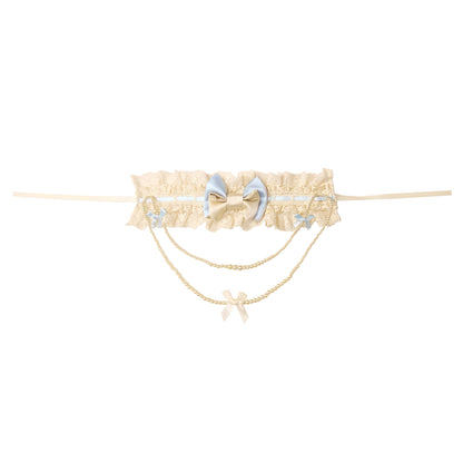 Ruffled Fishbone Corset Top