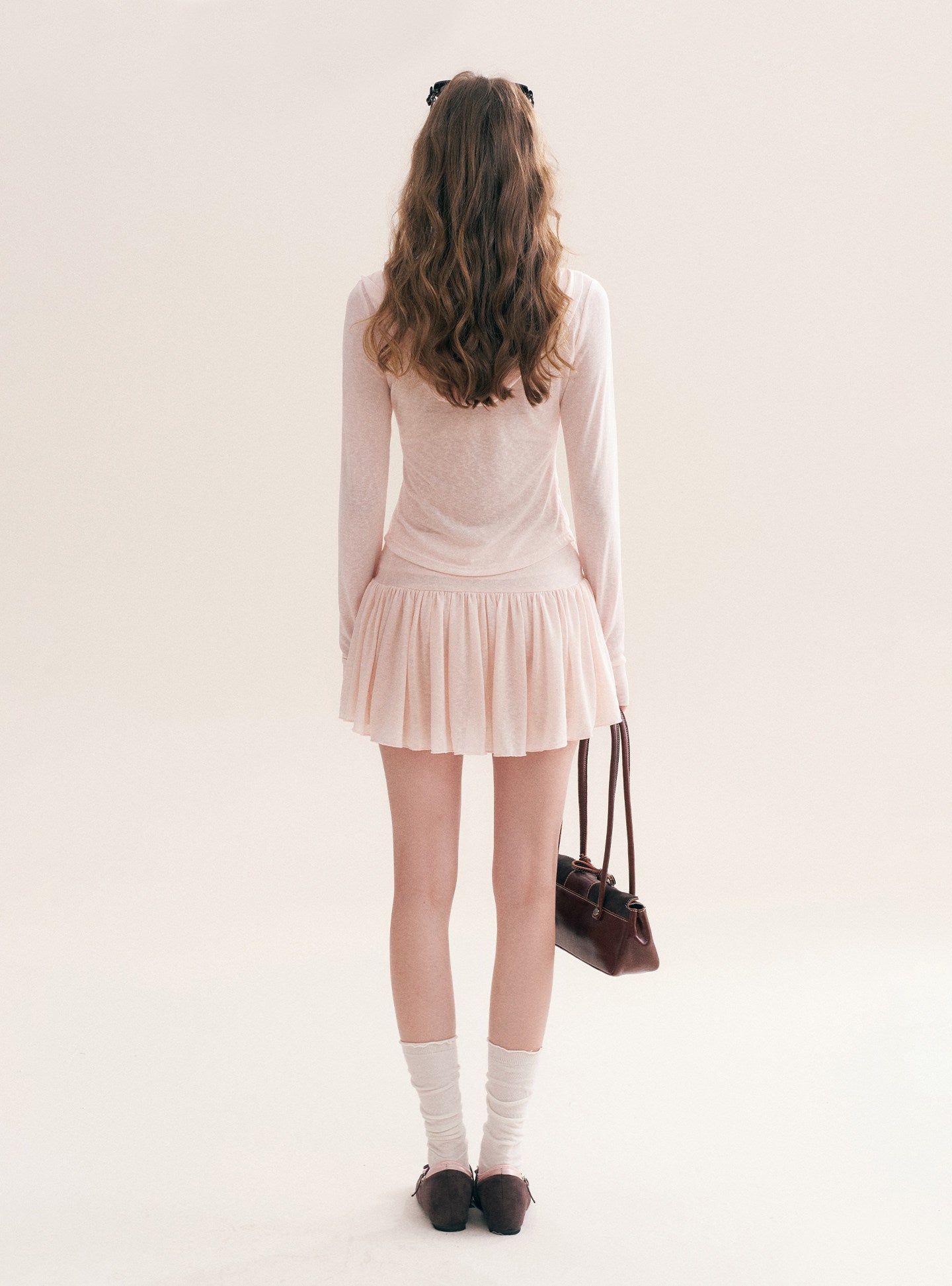Lyocell Hooded Skirt Set