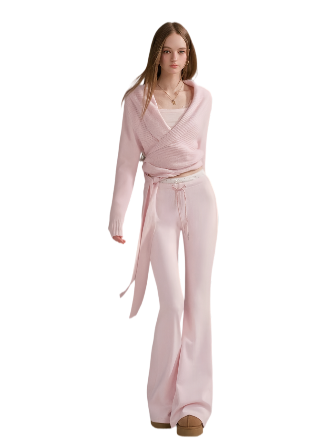 Textured Knit Coordinated Set