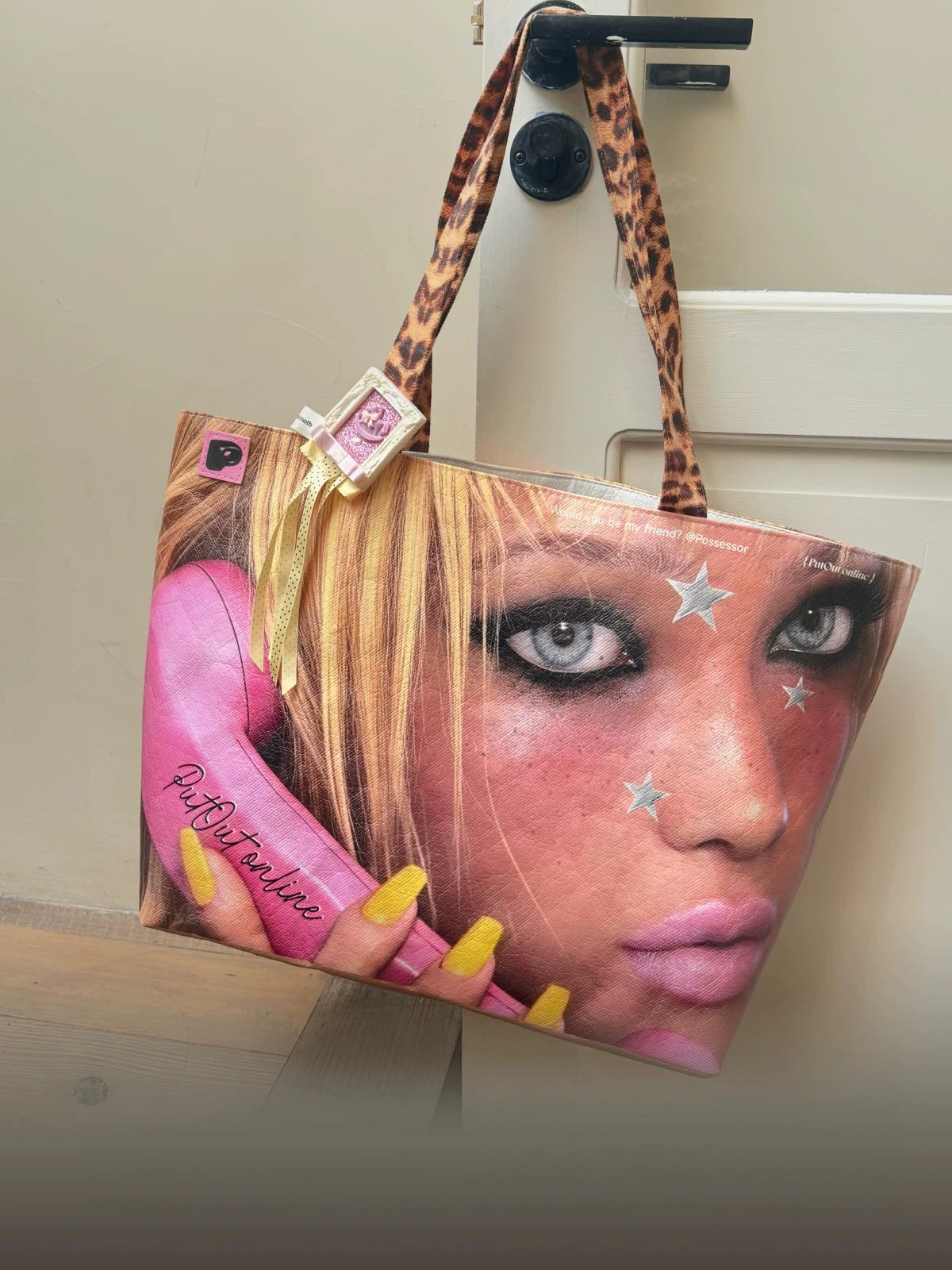 Y3K Printed Large-Capacity Tote