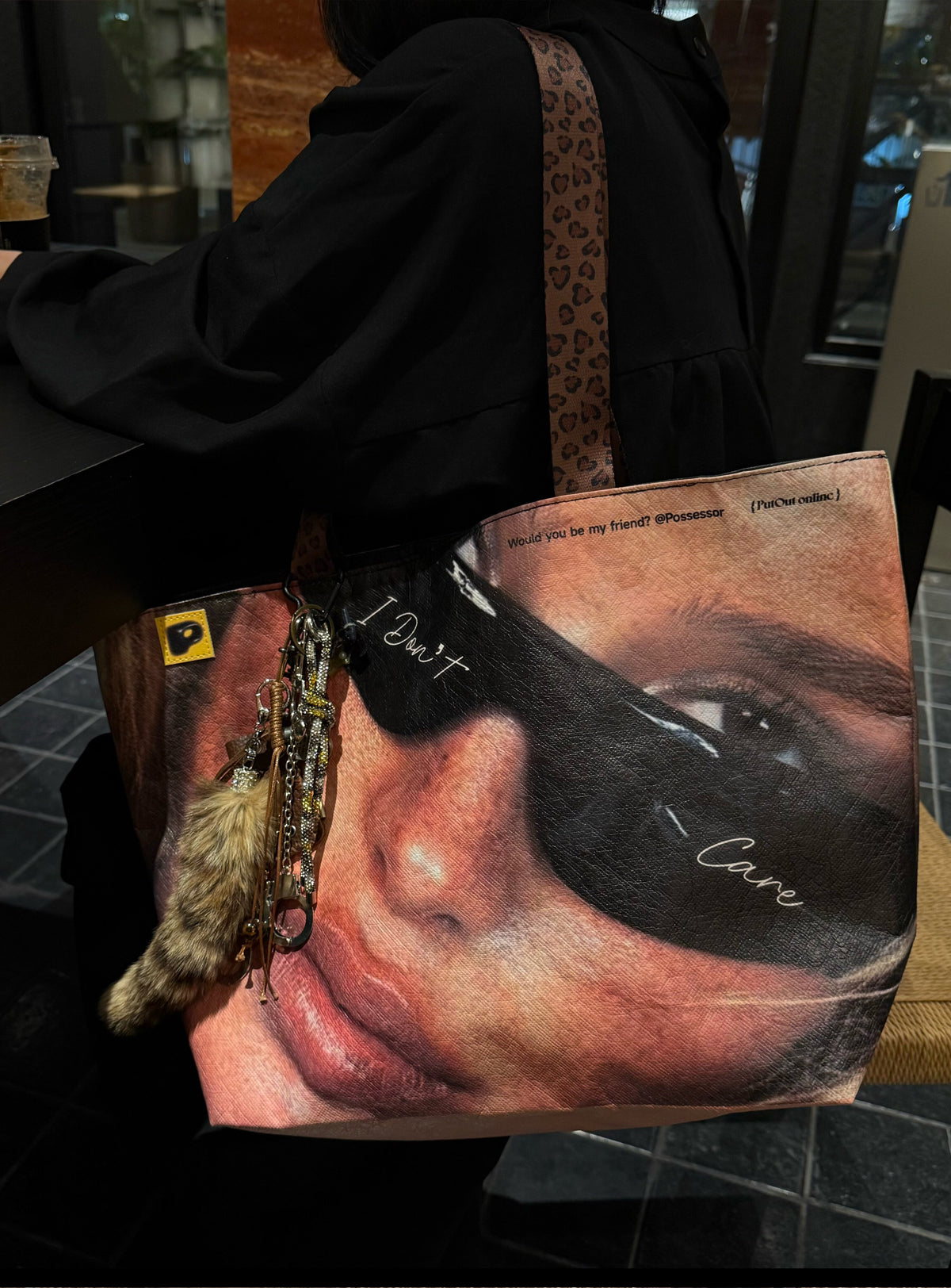 Printed Paper Large-Capacity Tote