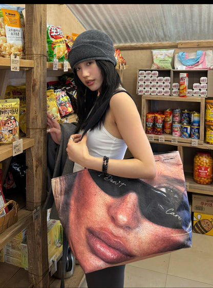 Printed Paper Large-Capacity Tote
