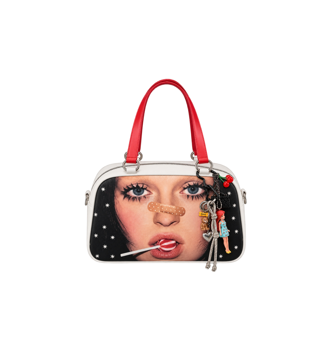 Star Artwork Compact Crossbody Bag