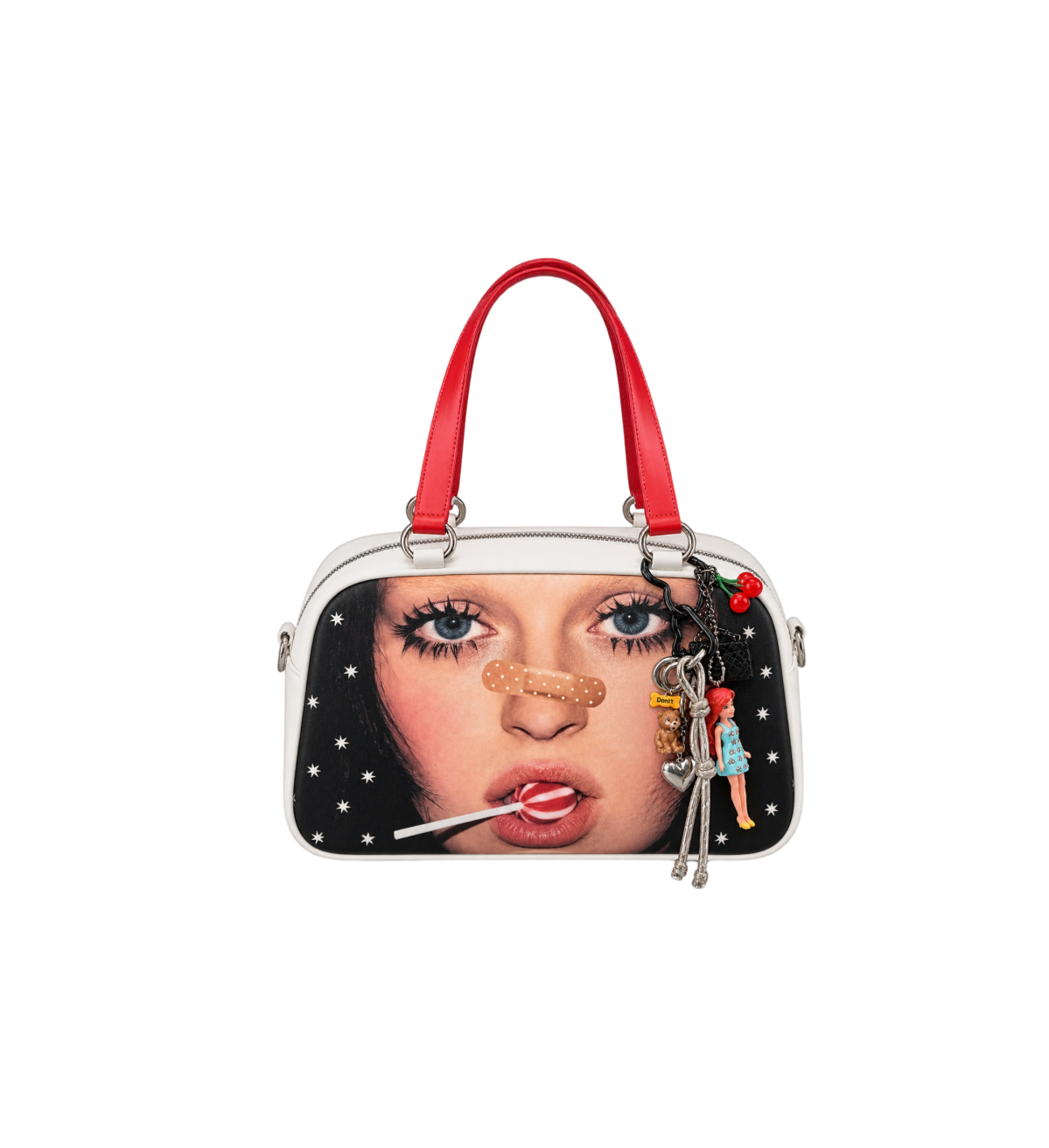 Star Artwork Compact Crossbody Bag