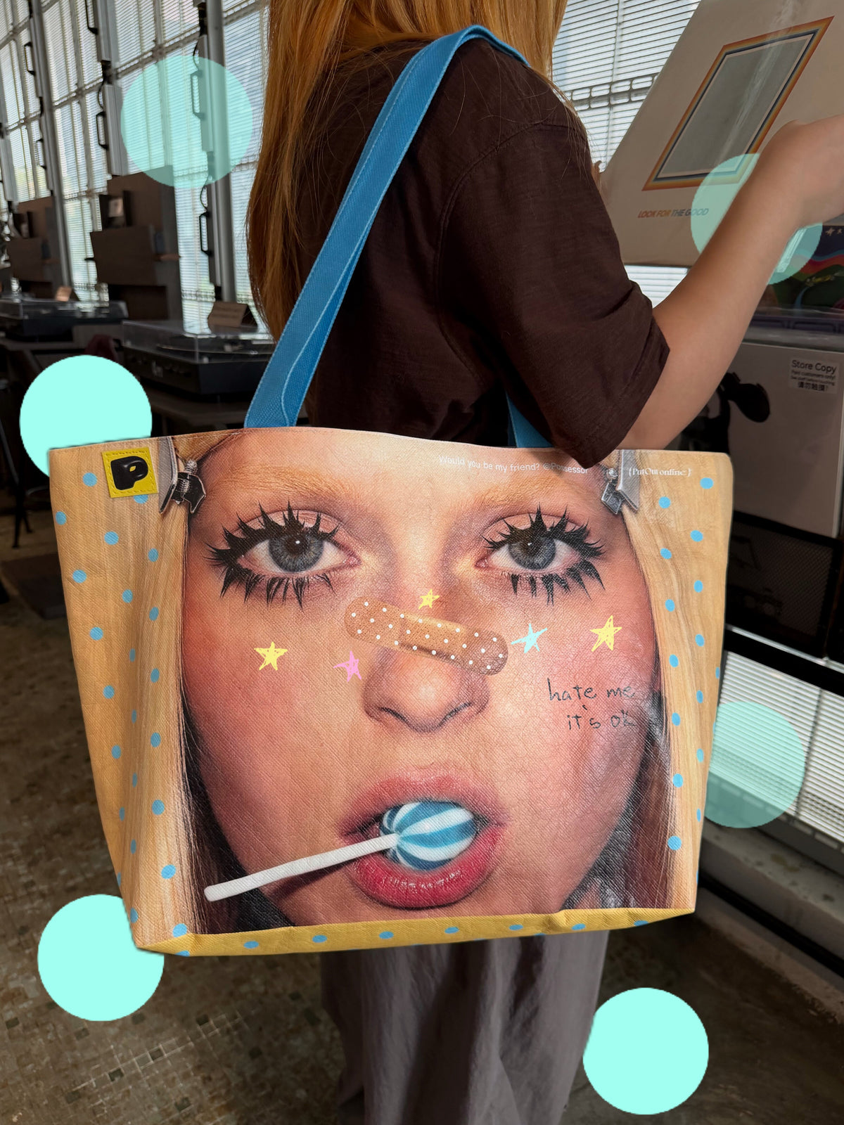 Printed Eco Paper Tote Bag