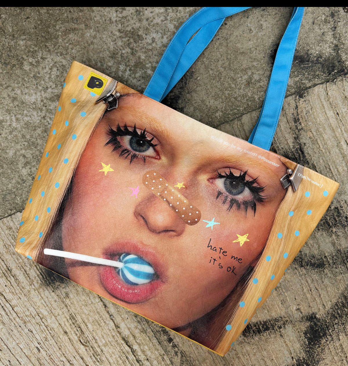 Printed Eco Paper Tote Bag