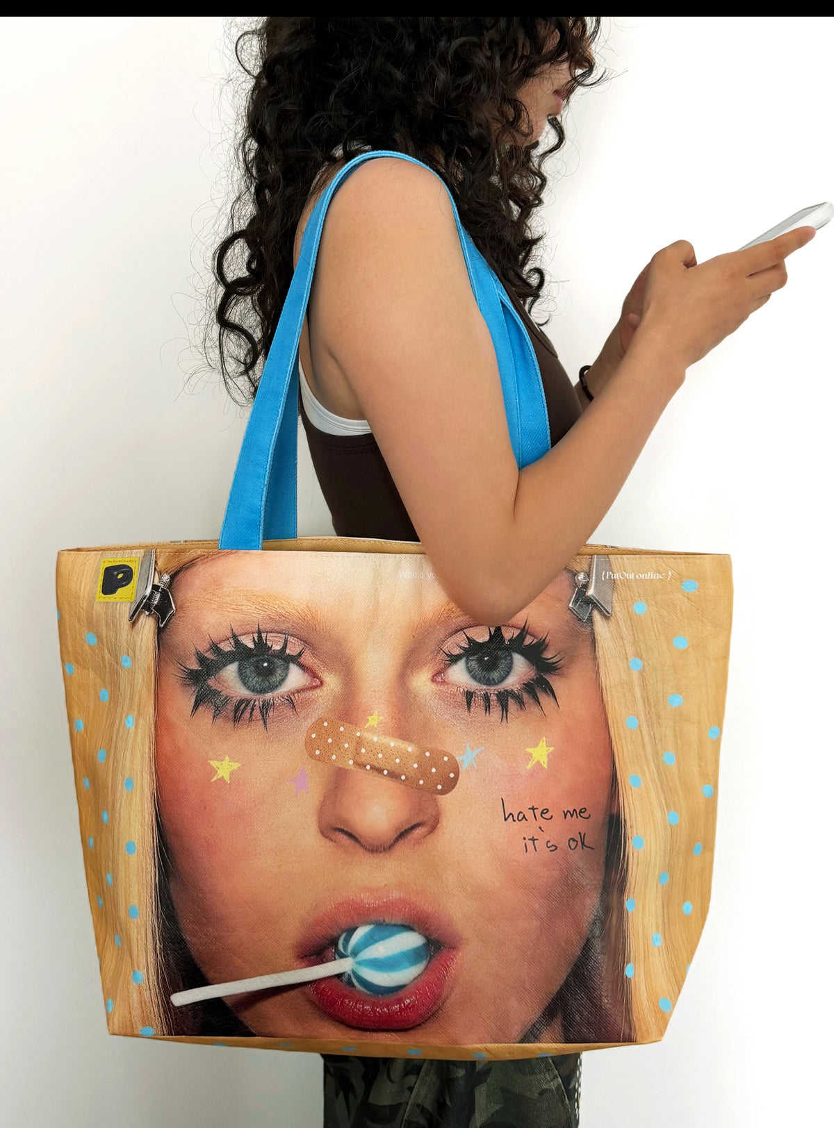 Printed Eco Paper Tote Bag