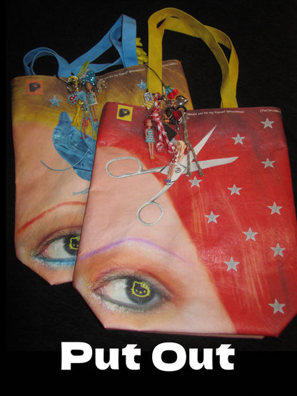 Printed Lightweight Large-Capacity Tote Bag