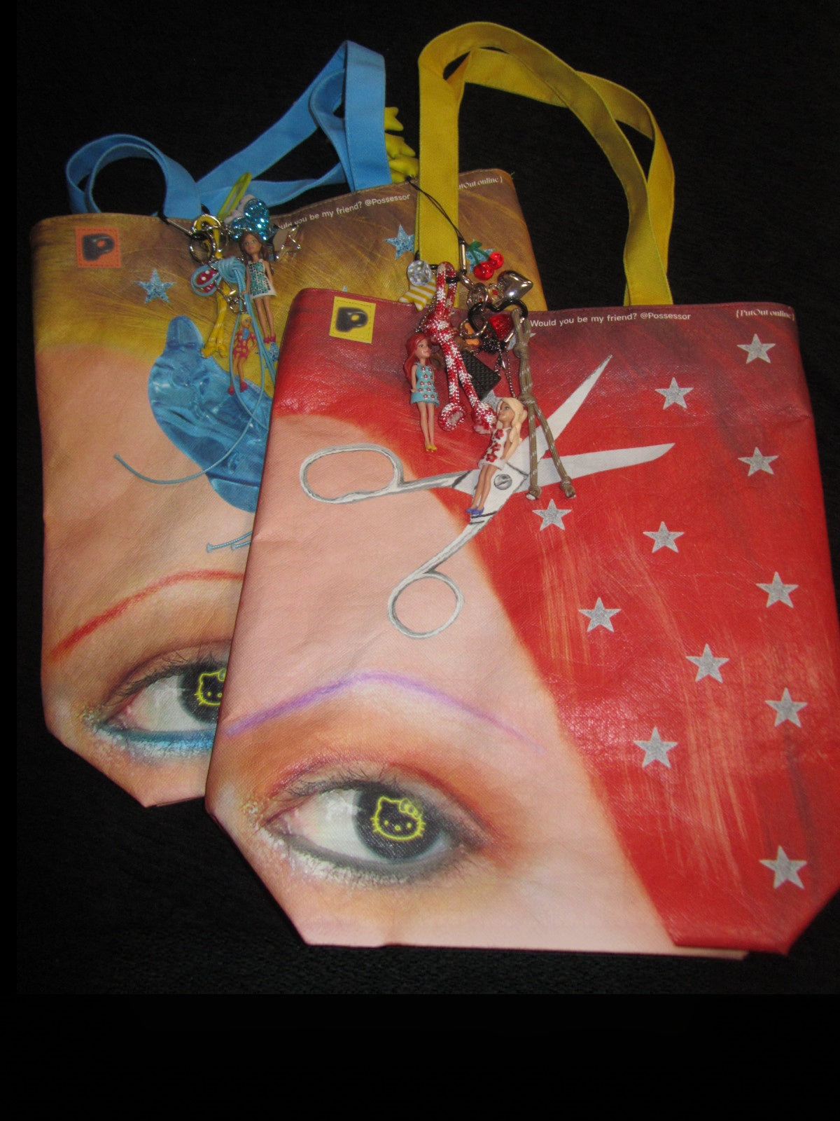Printed Lightweight Large-Capacity Tote Bag