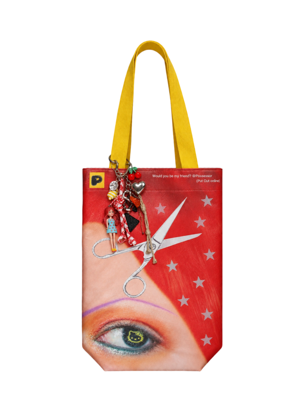 Printed Lightweight Large-Capacity Tote Bag