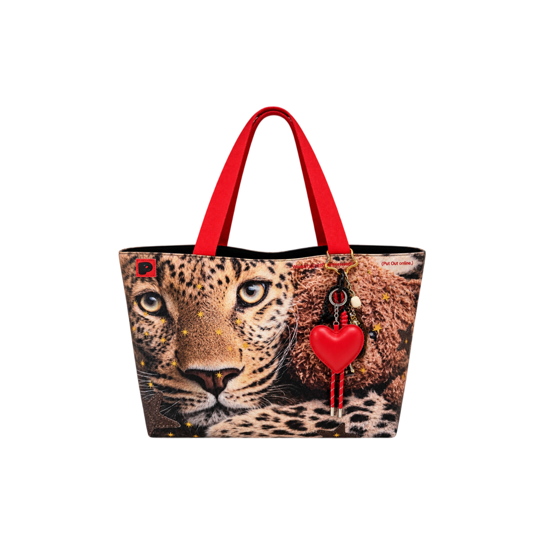 Leopard Print Oversized Tote Bag