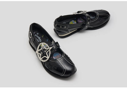 Star Buckle Mary Jane Shoes
