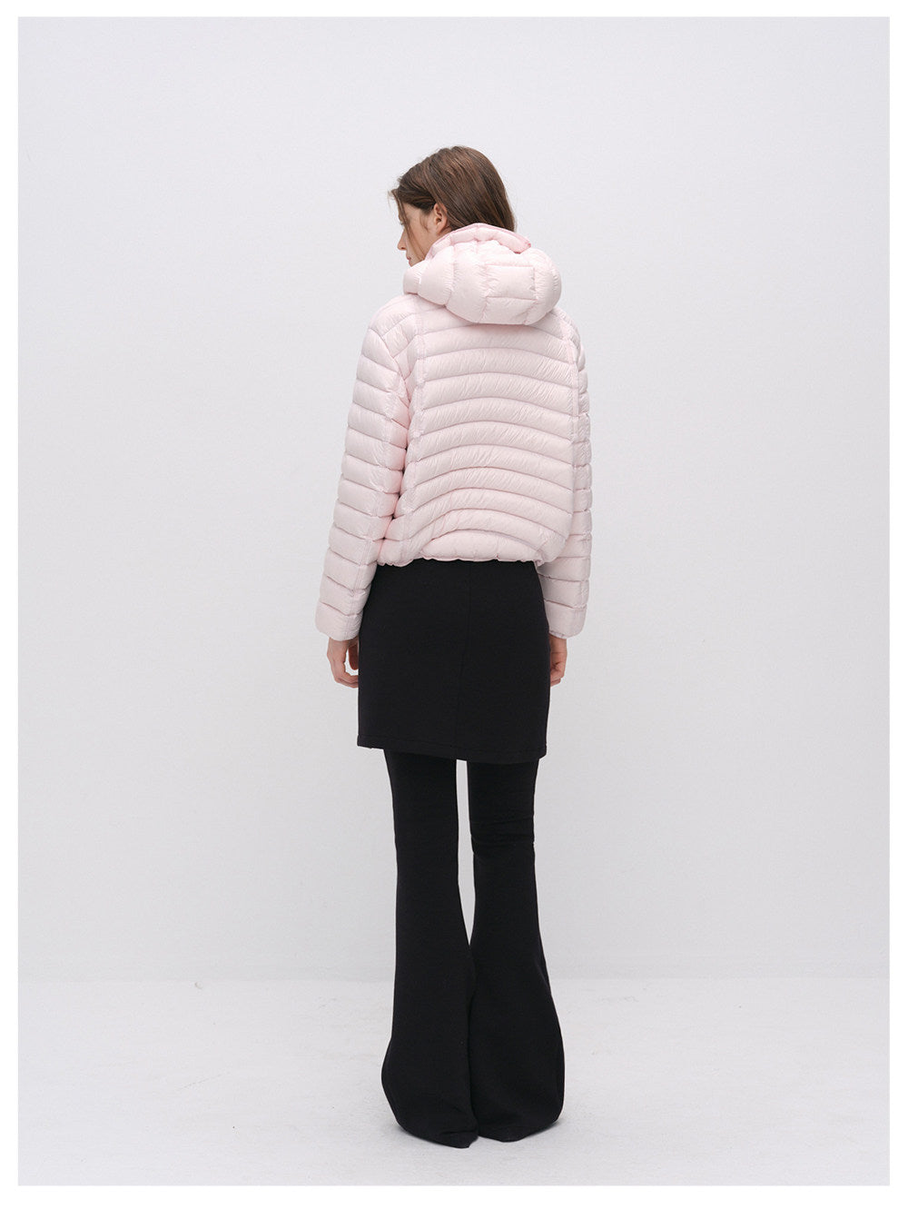 Layered Skirt Flare Pants