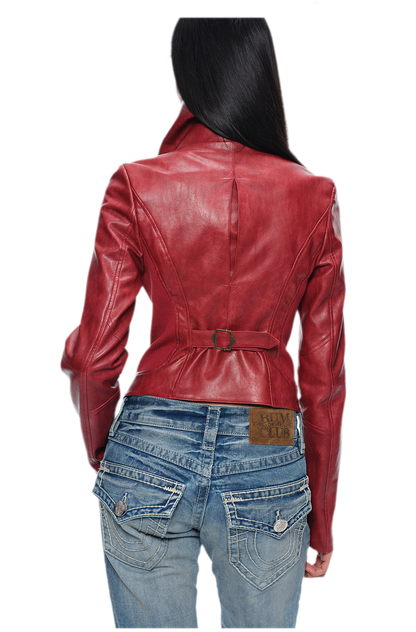 Washed Low-Rise Flared Jeans