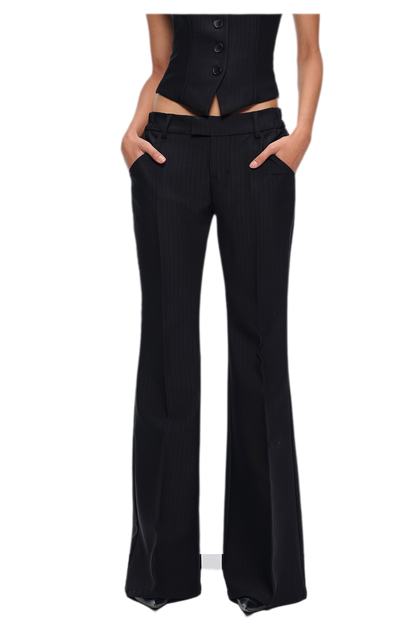 Pinstripe Halter Tailored Set