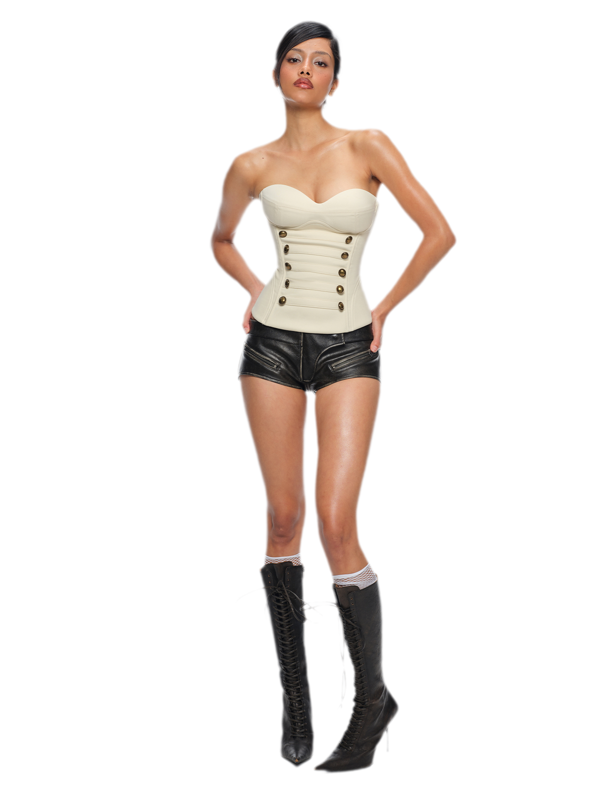 Napoleon Pleated Waist Corset