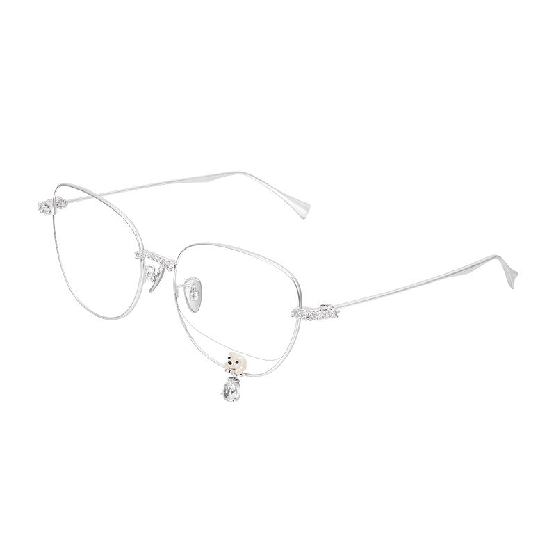 Jeweled Charm Statement Eyewear