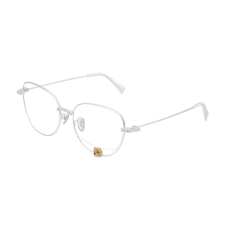 Jeweled Charm Statement Eyewear
