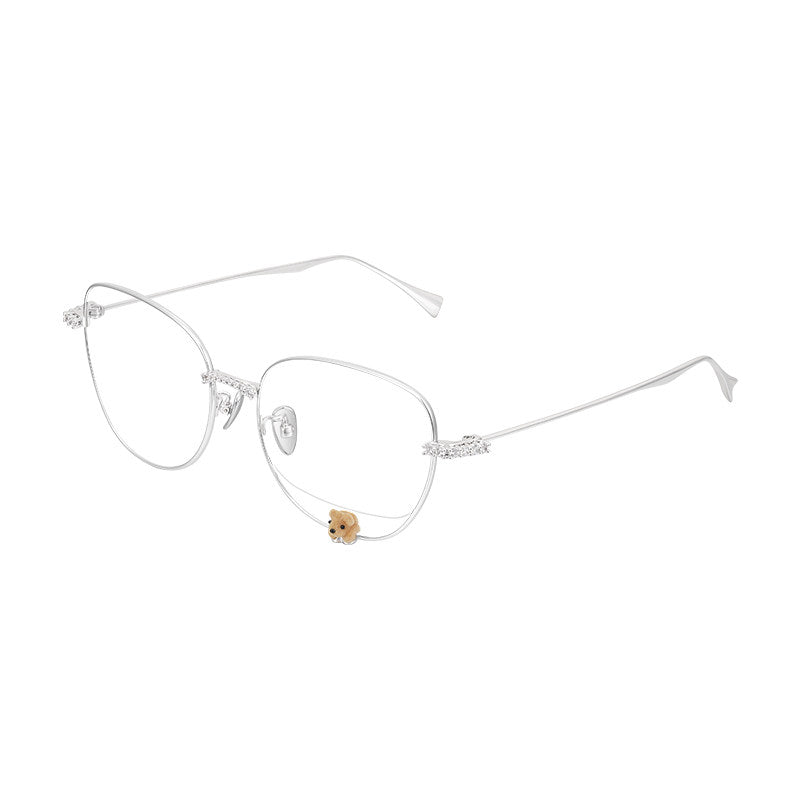 Jeweled Charm Statement Eyewear