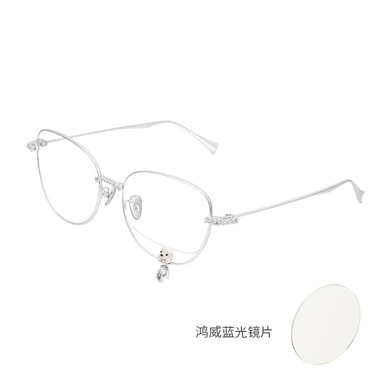 Jeweled Charm Statement Eyewear