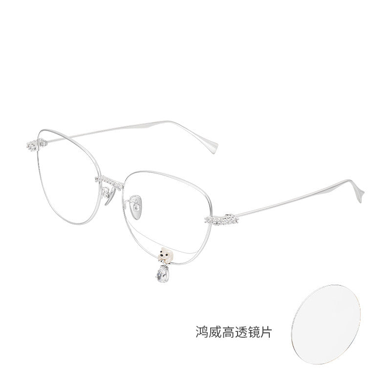 Jeweled Charm Statement Eyewear