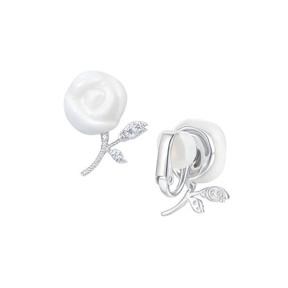 Ceramic Rose Jewelry Set
