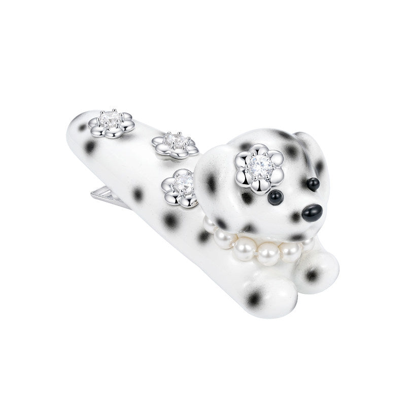 3D Velvet Decorative Hair Clip