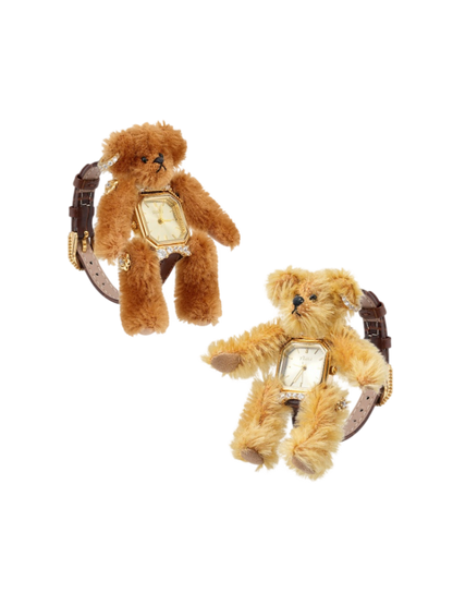 Plush Teddy Bear Watch Bracelet