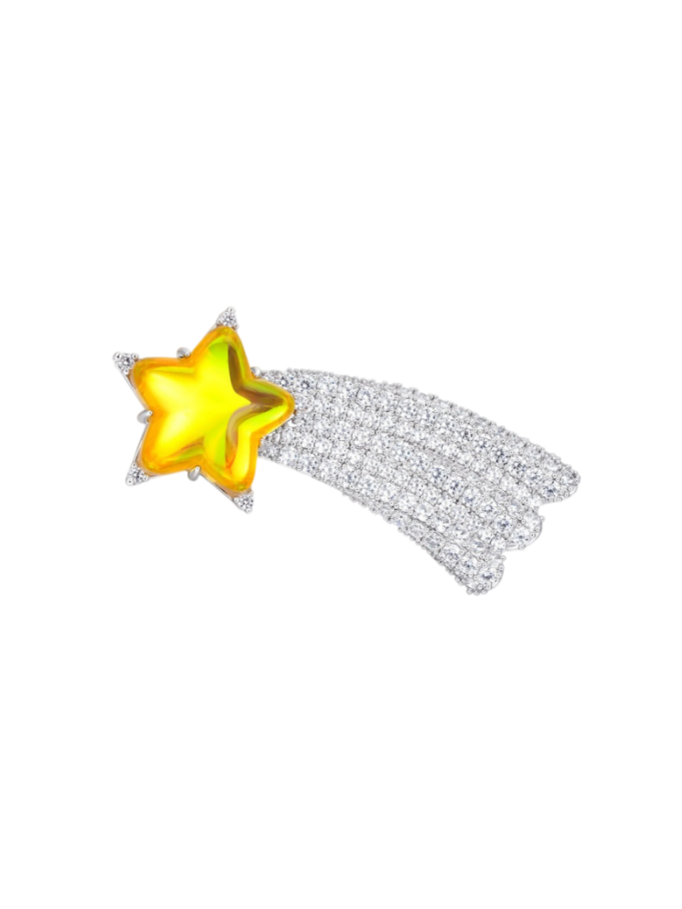 クリスタルスターヘアクリップ