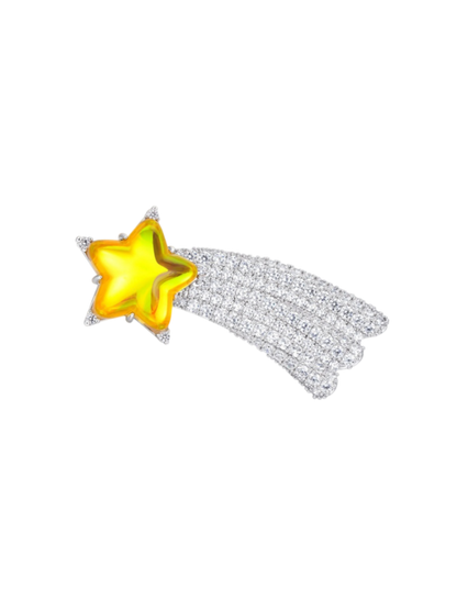 Crystal Star Hair Clip