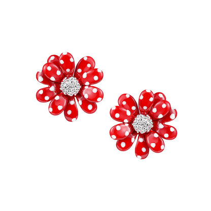 Daisy Flower Stud Earrings