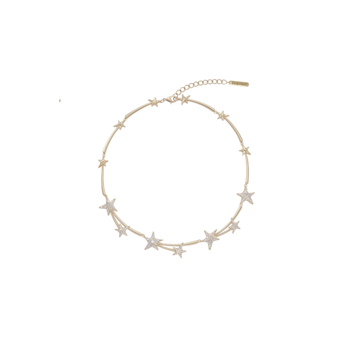 Meteor Cubic Zirconia Necklace