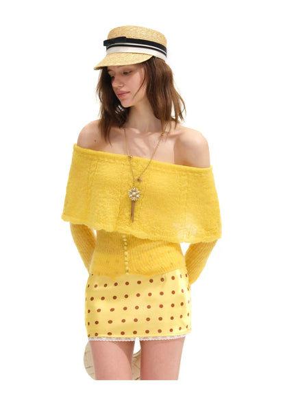 Vintage Sunflower Tassel Necklace