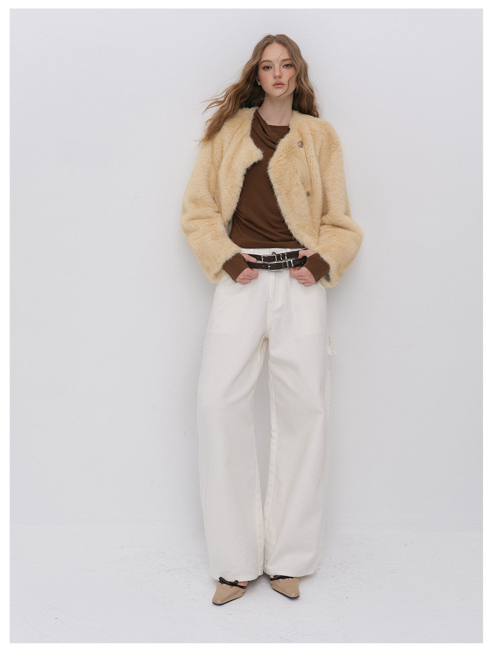 High-Density Faux Fur Jacket