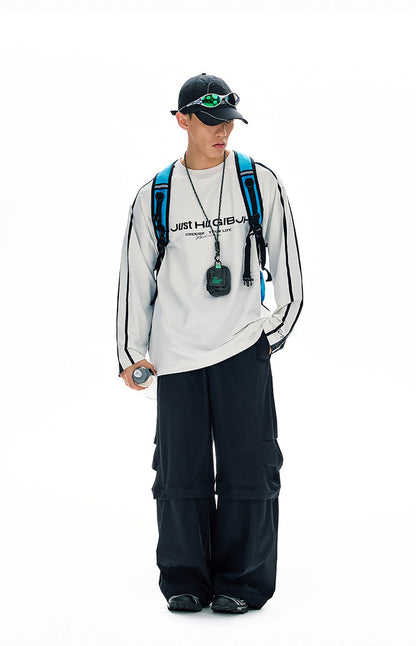 Colorblock Quick-Dry Long-Sleeve T-Shirt