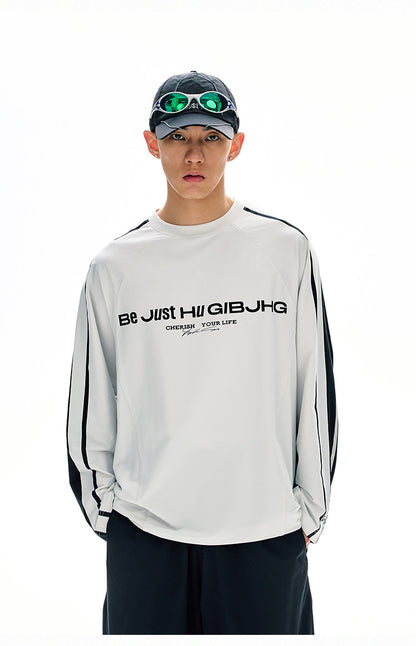 Colorblock Quick-Dry Long-Sleeve T-Shirt