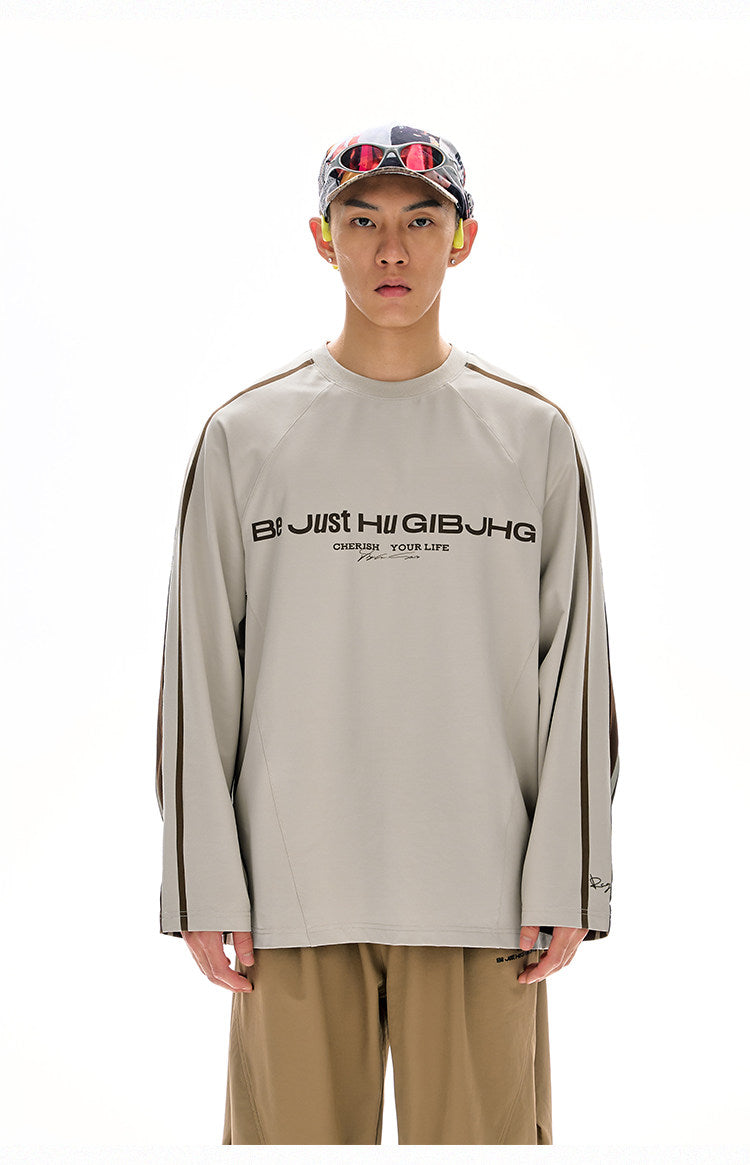 Colorblock Quick-Dry Long-Sleeve T-Shirt