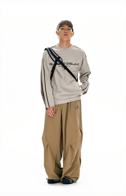 Colorblock Quick-Dry Long-Sleeve T-Shirt