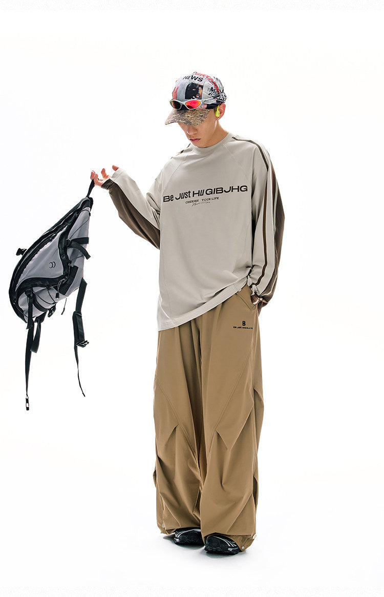 Colorblock Quick-Dry Long-Sleeve T-Shirt
