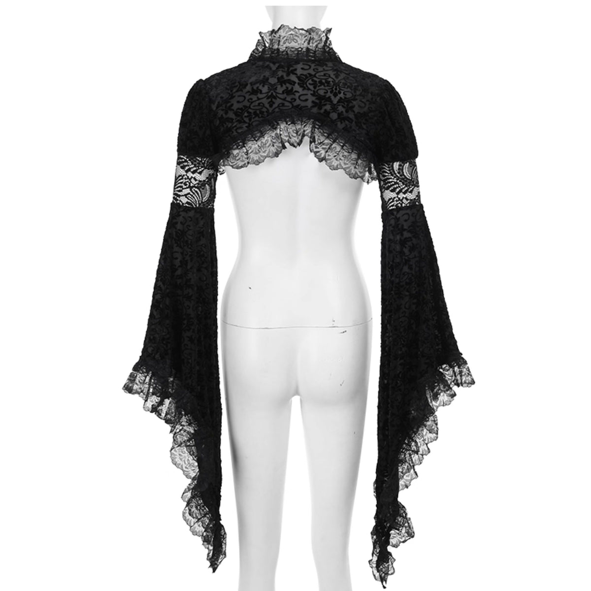 벨벳 고딕 레이스 드레스 세트